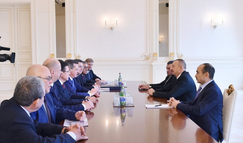 Prezident Həştərxanın qubernatorunu qəbul edib