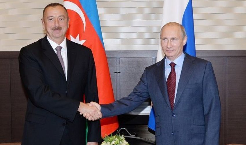 Vladimir Putin Azərbaycan Prezidentini təbrik etdi