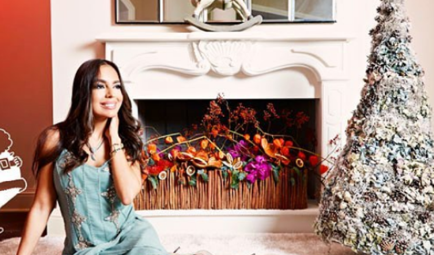 Leyla və Arzu Əliyevaların Yeni il sevinci - FOTO