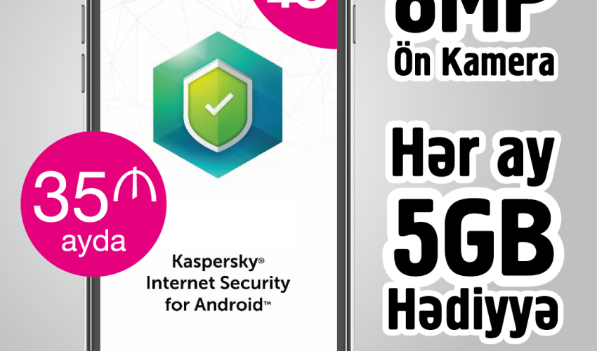 General Mobile 6 - первая выгодная кампания нового года от Azercell General Mobile 6 - первая выгодная кампания нового года от Azercell