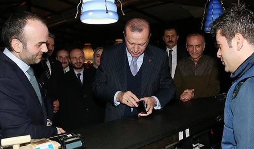 Ərdoğan restoranda xaş sifariş etdi - FOTO