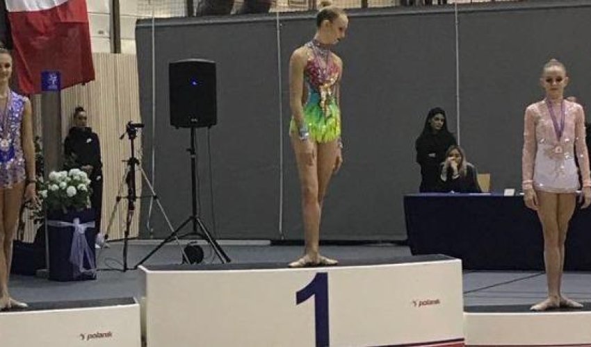 Gimnastımız bürünc medal qazandı