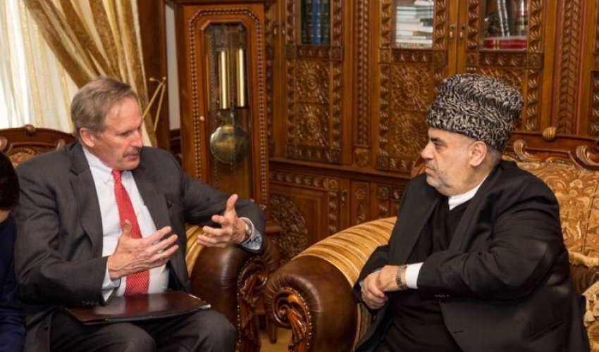 Paşazadə ABŞ səfiri ilə görüşdü