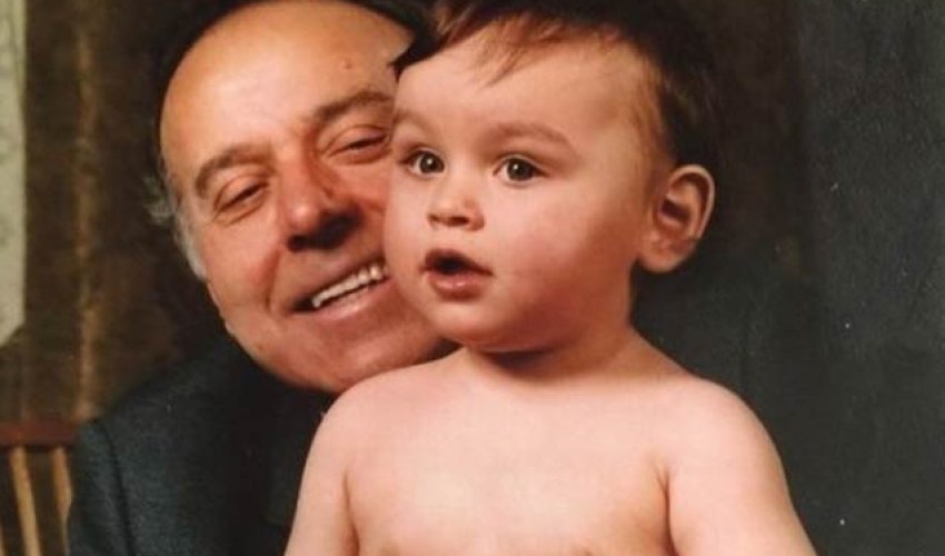 Heydər Əliyevin nəvəsi ilə 34 il əvvəlki - FOTO