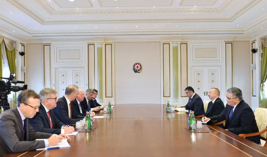 İlham Əliyev görüş keçirib
