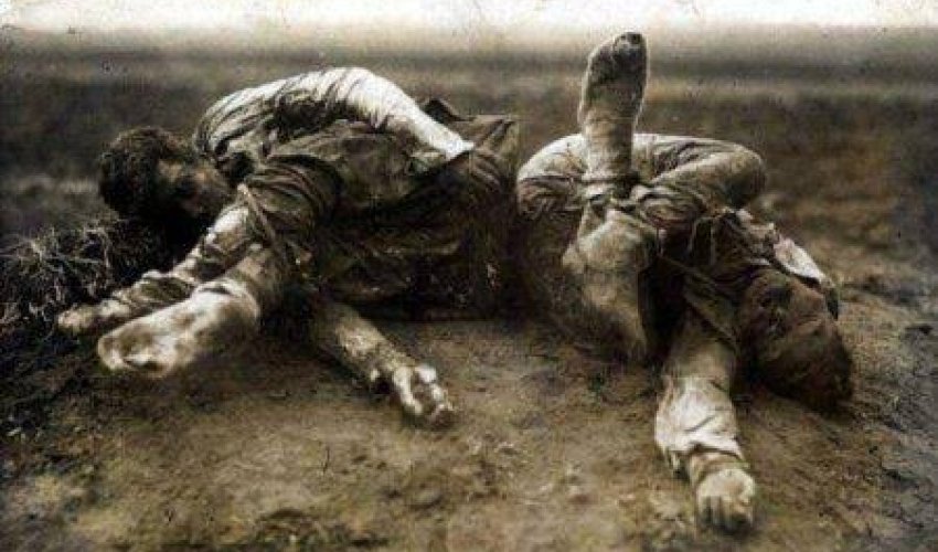 Qarabağda azərbaycanlıların əsir düşərgələri - FOTO