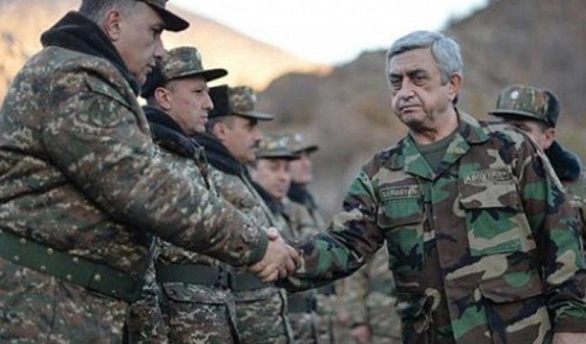 Sarkisyan məmurlara Qarabağda əsgərlərə baş çəkməyi qadağan etdi