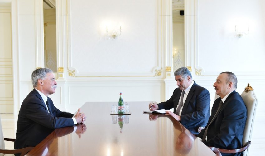 Prezident Çeyz Kerini qəbul edib