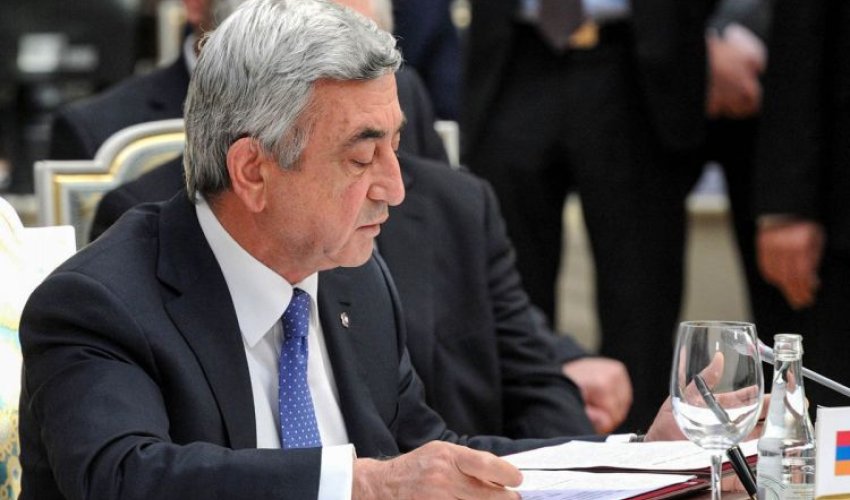 Sarkisyan Türkiyə ilə sərhədlərin açılmasını istəyir