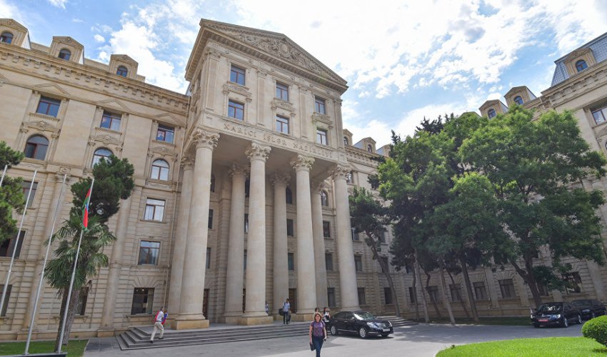 Azərbaycan XİN Fransa XİN-in açıqlamasına münasibət bildirib