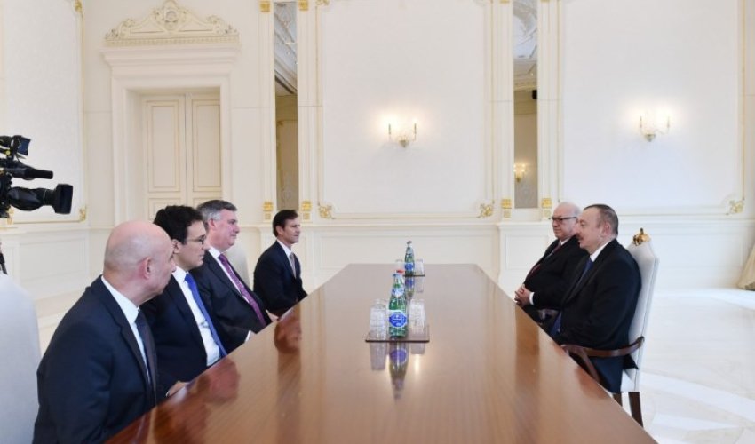 Prezident “Boeing” şirkətinin rəhbərini qəbul edib