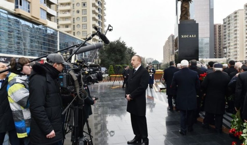 Ilham Aliyev was interviewed by Rossiya-24 correspondent