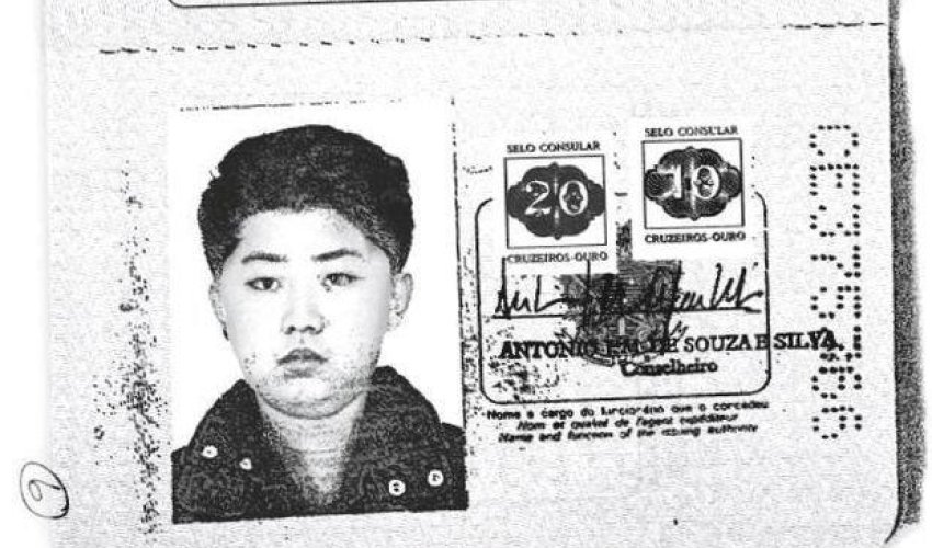Kim Çenin saxta pasportu üzə çıxdı Kim Çenin saxta pasportu üzə çıxdı