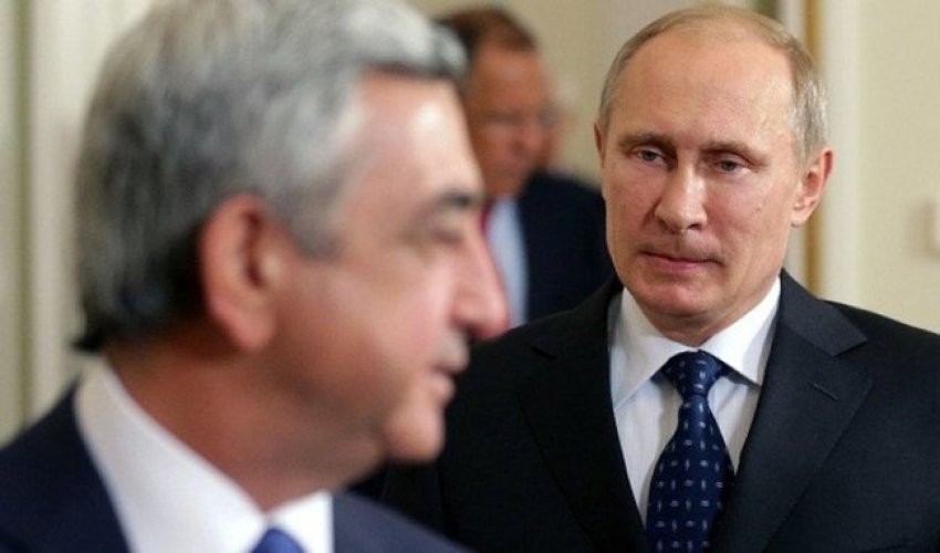 Putin Sarkisyanın 