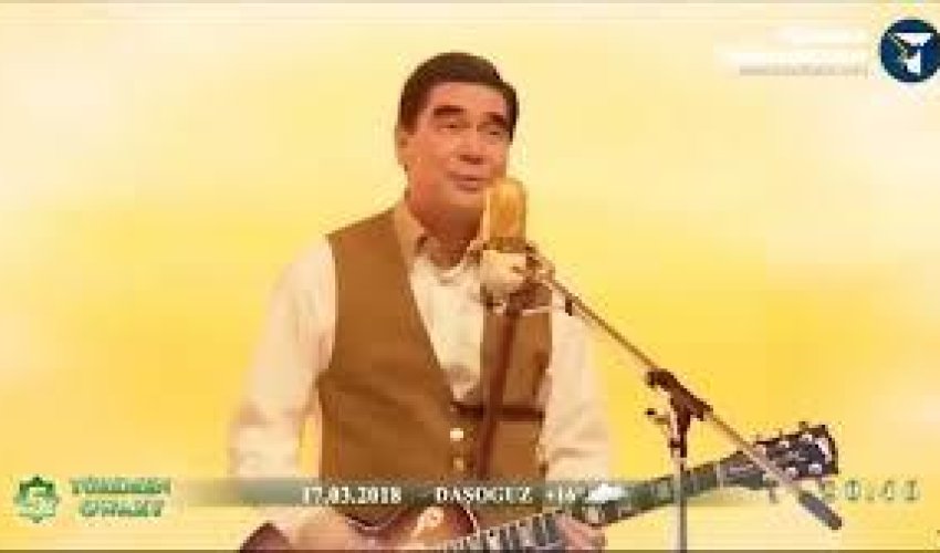 Türkmənbaşı qadınlar üçün oxudu - VIDEO