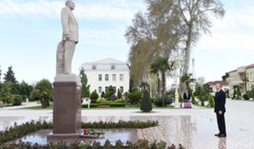 İlham Əliyev Bərdəyə gedib - YENİLƏNİR