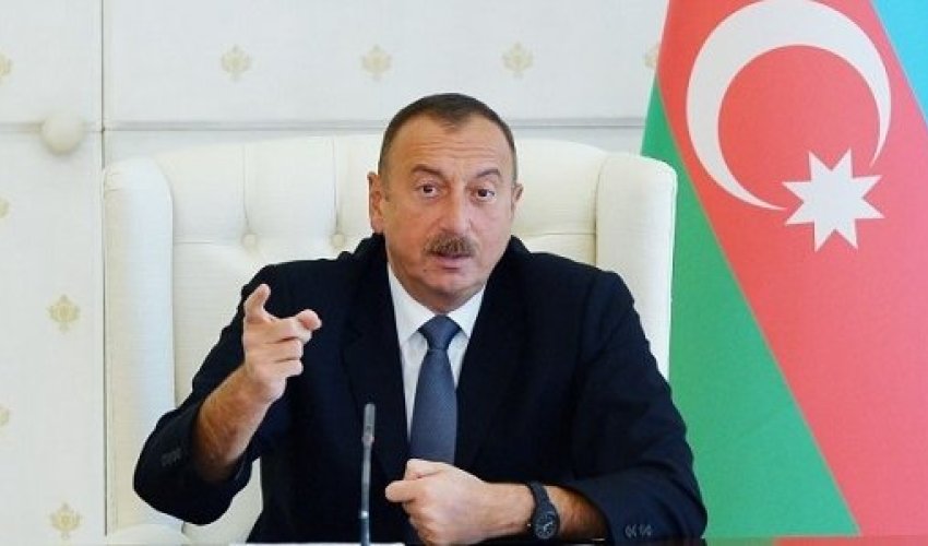 İlham Əliyevdən sərt bəyanat