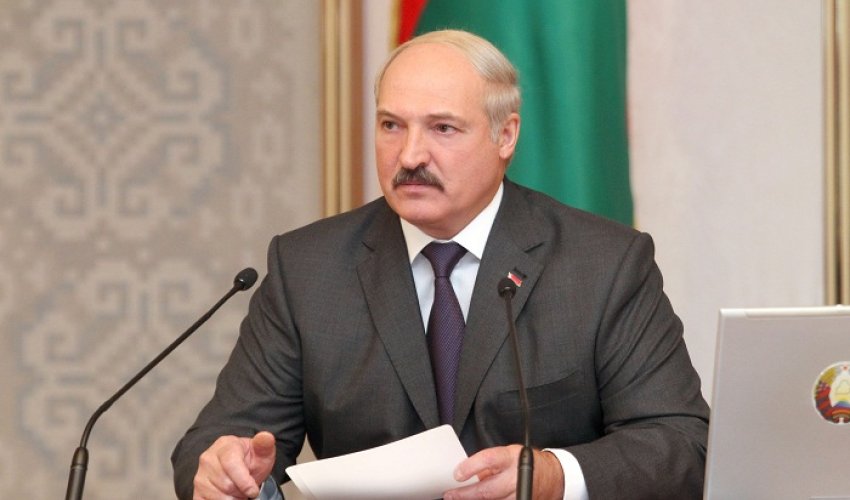 Lukaşenko seçkidən danışdı