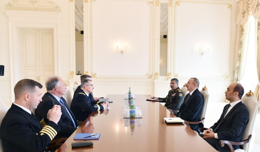 Prezident NATO baş komandanını qəbul edib