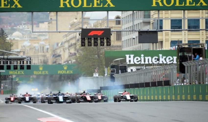 Luis Hamilton Formula 1 Azərbaycan Qran-Prisinin qalibi olub