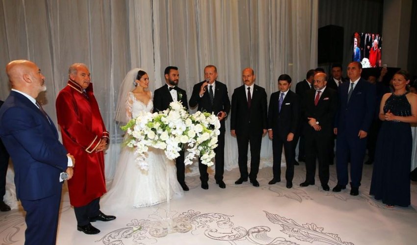 Ərdoğan və Anar Alişanın toyunda – VIDEO