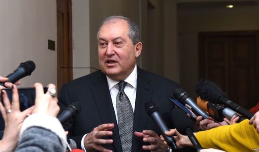 Ermənistan prezidenti: İlham Əliyevi yaxşı tanıyıram