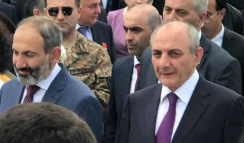 Paşinyan Qarabağda: Xankəndindən Şuşaya yollandı - FOTOLAR