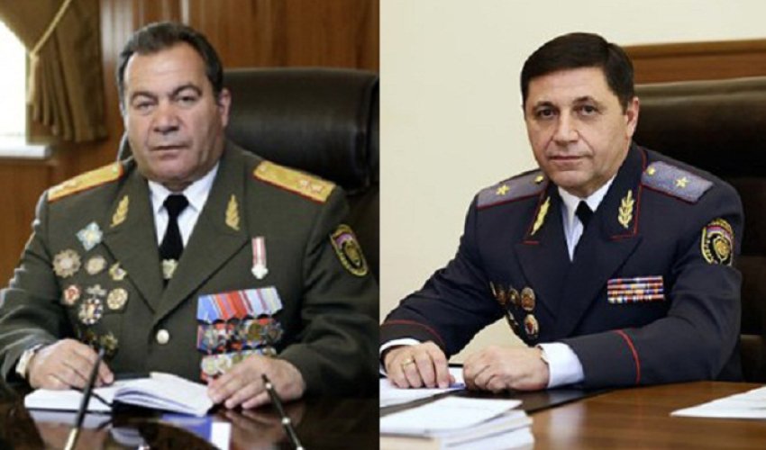 Erməni generallar işdən qovuldu Erməni generallar işdən qovuldu