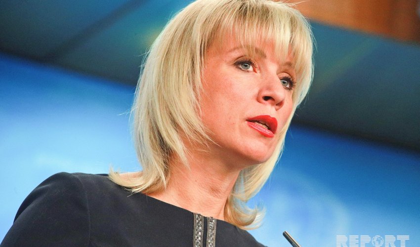 Zakharova: Russia always played very active role in settlement of Karabakh conflict