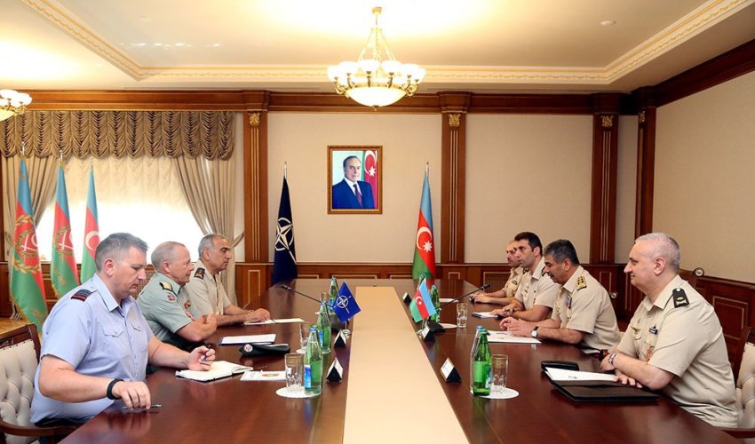 Zakir Hasanov met with NATO generals Zakir Hasanov met with NATO generals