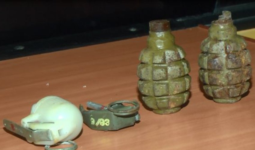 Bakıda ƏMƏLİYYAT: Şirkətin anbarından qumbaralar tapıldı