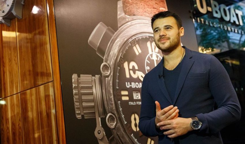 Emin azərbaycanlı aktrisaya saat hədiyyə etdi - FOTO