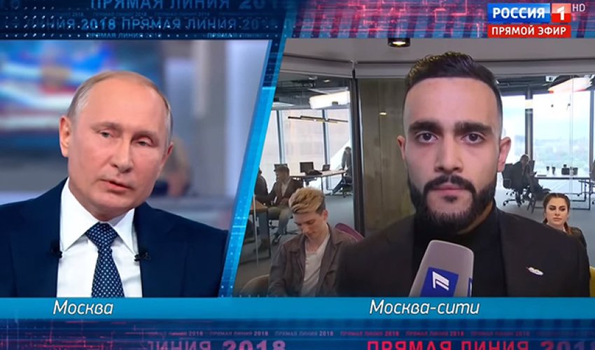 Putin Hüseynin sualına belə cavab verdi - VIDEO