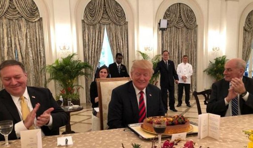 Sinqapurda Trampa gözlənilməz sürpriz