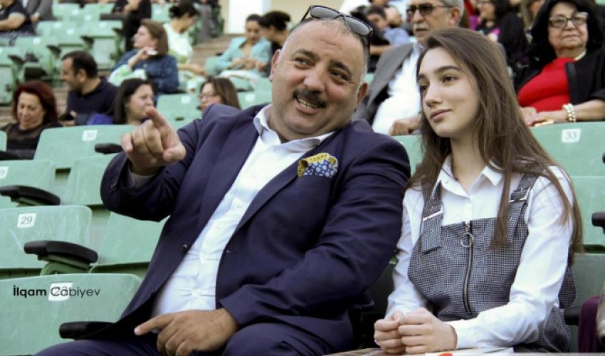 Bu da Bəhram Bağırzadənin qızı - FOTO