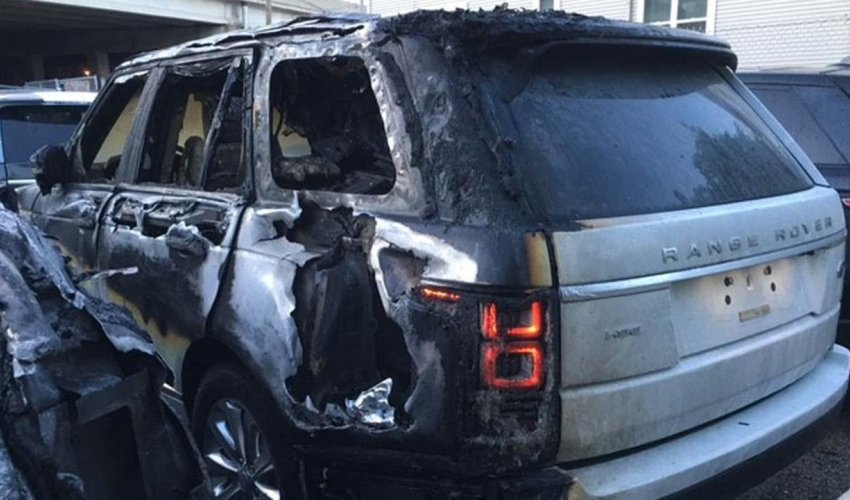 Bakıda “Range Rover” dəhşətli qəza törətdi