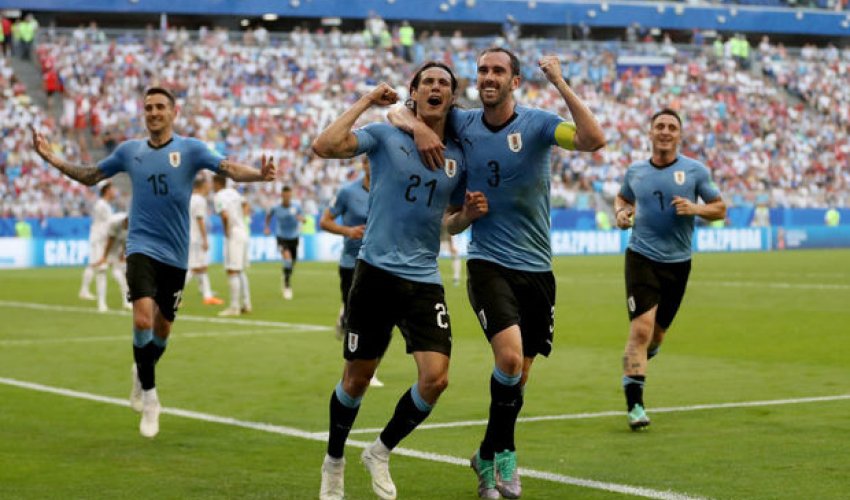 Rusiya və Uruqvayın 1/8-dəki rəqibləri məlum oldu