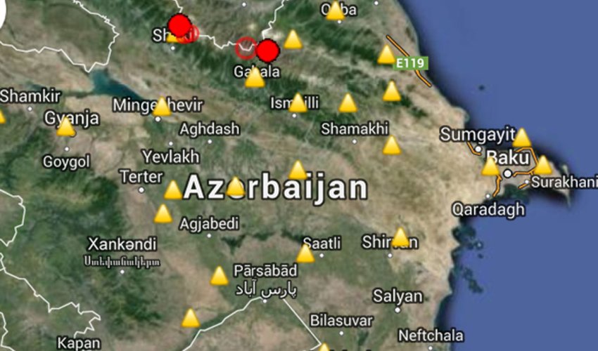 Azərbaycanda zəlzələ oldu Azərbaycanda zəlzələ oldu