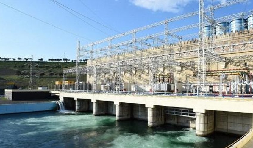 Mingəçevir SES gücləndirilmiş rejimə başladı Mingəçevir SES gücləndirilmiş rejimə başladı