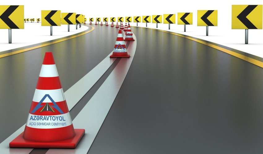 На ряде дорог Баку проводятся работы по обновлению дорожной разметки