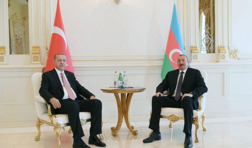 Azərbaycan və Türkiyə prezidentlərinin təkbətək görüşü olub