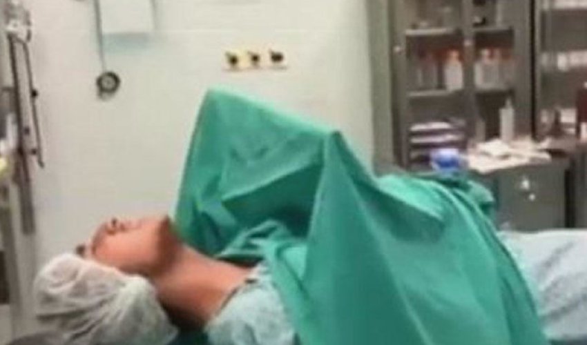 Əməliyyat zamanı mahnı oxudu - VIDEO