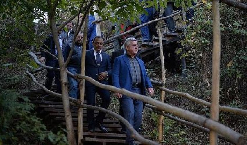 Sərkisyanın Xankəndiyə qəfil səfərinin səbəbi - VIDEO