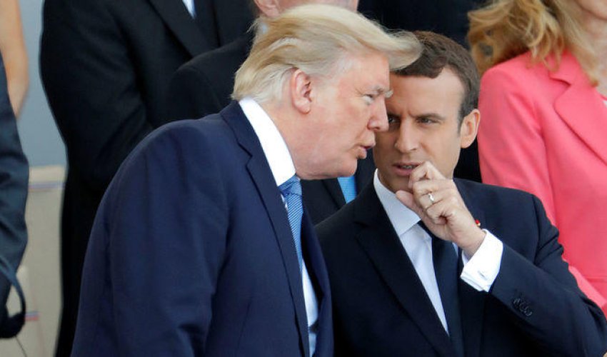 Tramp Makrona zəng etdi