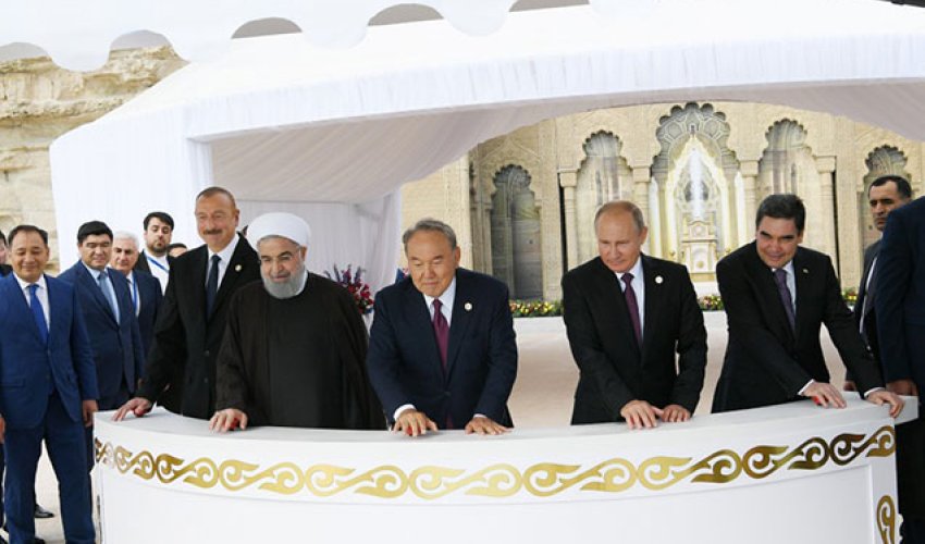 Prezidentlər Xəzərə nərə buraxdılar