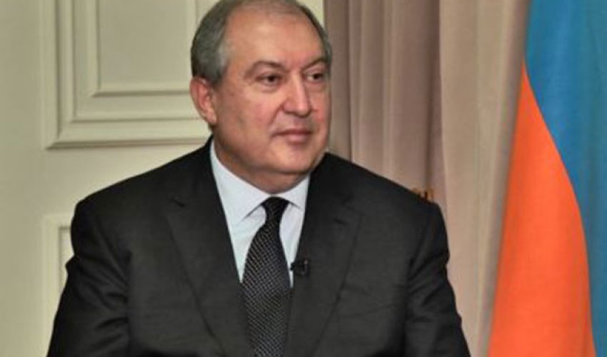 Sarkisyan Qarabağa gəldi