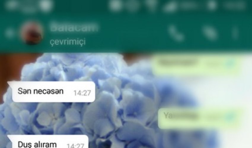 Azərbaycanda iki sevgilinin gülməli 