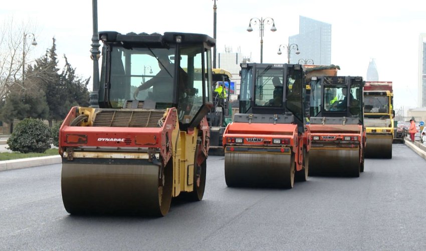 Из Китая в Азербайджан поступила  дорожная  техника