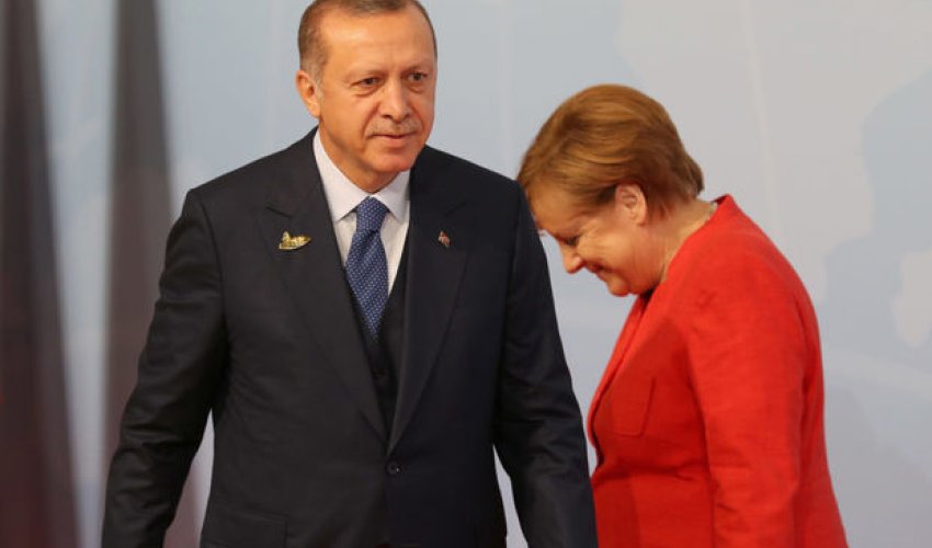 Ərdoğan və Merkel Suriyanı müzakirə edəcək