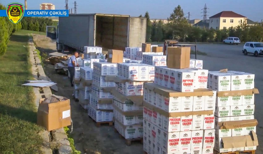 27 min saxta aksizli içki müsadirə olundu - FOTOLAR